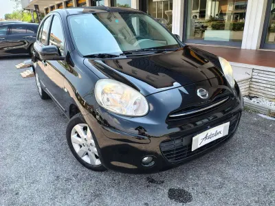 Usata Nissan Micra Acenta 98 CV (72 kW) 2011 Nero Utilitaria