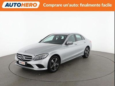 Usata Mercedes C180 122 CV (89 kW) 2019 Grigio Berlina