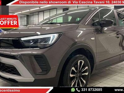Usata Opel Crossland X Elegance 110 CV (80 kW) 2022 Grigio SUV