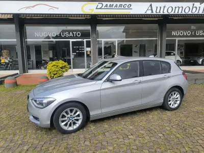 Usata BMW 114 95 CV (69 kW) 2013 Argento Utilitaria