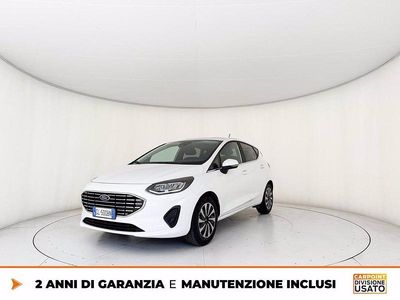 Usata Ford Fiesta Titanium 125 CV (91 kW) 2022 Bianco Berlina