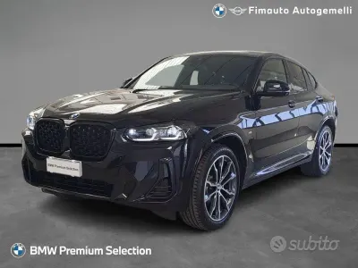 Usata BMW X4 M Sport 190 CV (139 kW) 2021 Nero / metallizzato SUV
