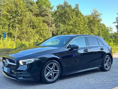 Usata Mercedes A200 Premium 163 CV (119 kW) 2018 Nero Berlina