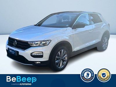 Bianco pastello Usata 2019 VW T-Roc Advance SUV | 21.100 € (Buon prezzo)