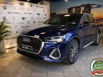 Usata Audi Q3 Sportback S-Line 150 CV (110 kW) 2021 Blu SUV