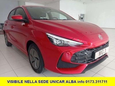 Nuevo MG MG3 116 CV (85 kW) 2025 Rojo Utilitario