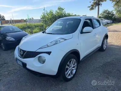 Usata Nissan Juke Acenta 117 CV (86 kW) 2013 Bianco SUV