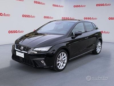 Usata Seat Ibiza FR 95 CV (69 kW) 2024 Nero Utilitaria