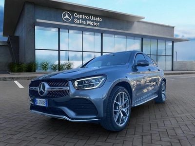 Usata Mercedes GLC220 Premium 194 CV (142 kW) 2022 Argento selenite Coupé
