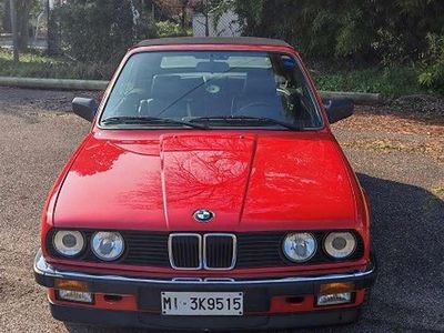 Usata BMW 320 Cabriolet Efficient Dynamics 129 CV (94 kW) 1988 Rosso Cabrio