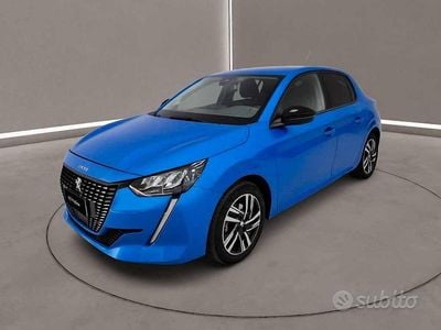 Usata Peugeot 208 75 CV (55 kW) 2022 Blu Utilitaria