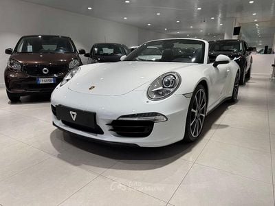 Usata Porsche 911 Carrera 4S 400 CV (294 kW) 2014 Bianco Cabrio