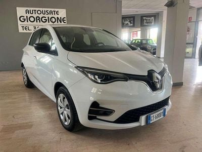 Usata Renault Zoe Life 50 kW (69 CV) 2022 Bianco Utilitaria