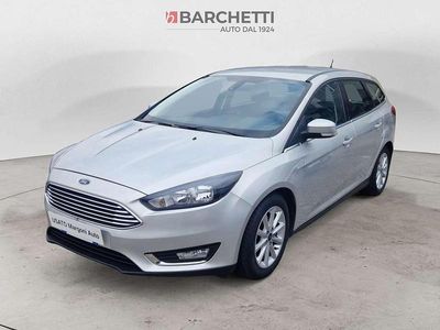 Usata Ford Focus Titanium 120 CV (88 kW) 2016 Grigio Station wagon