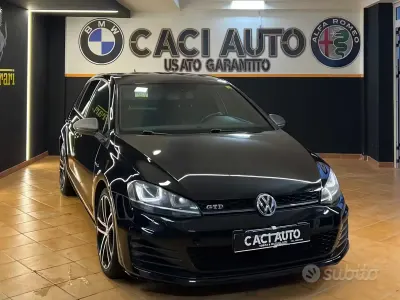 Usata VW Golf VII GTD 150 CV (110 kW) 2017 Nero Berlina