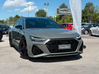 Usata Audi RS6 Ambiente 600 CV (441 kW) 2022 Grigio Station wagon