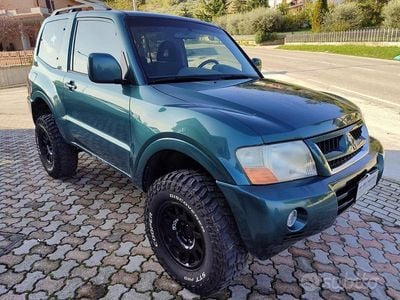 Usata Mitsubishi Pajero 115 CV (84 kW) 2003 Verde SUV