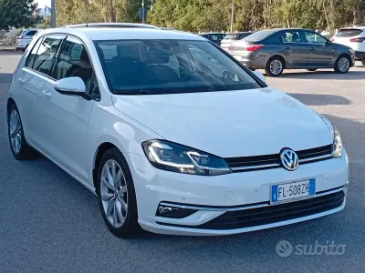 Usata VW Golf VII Executive 150 CV (110 kW) 2017 Bianco Berlina