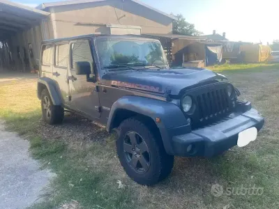 Usata Jeep Wrangler Rubicon 200 CV (147 kW) 2019 Grigio SUV