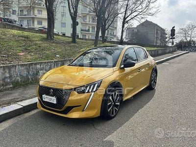 Usata Peugeot 208 GT-line 131 CV (96 kW) 2019 Giallo Utilitaria