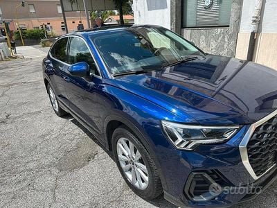 Usata Audi Q3 Business Plus 150 CV (110 kW) 2022 Blu SUV