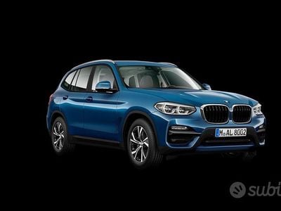 Usata BMW X3 Advantage 190 CV (139 kW) 2019 Blu SUV