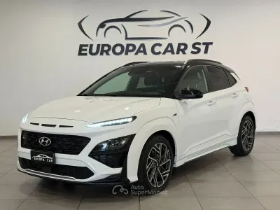 Usata Hyundai Kona N Line 120 CV (88 kW) 2021 Bianco SUV