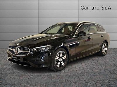 Usata Mercedes C220 200 CV (147 kW) 2022 Nero Station wagon