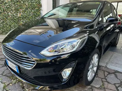 Brugt Ford Fiesta Titanium 86 HK (63 kW) 2017 Sort Hatchback