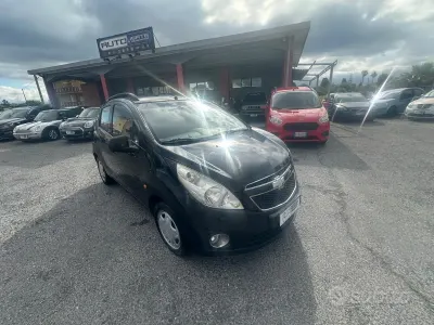 Usata Chevrolet Spark 68 CV (50 kW) 2010 Nero Utilitaria
