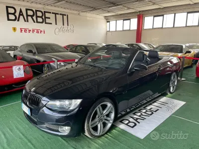 Usata BMW 320 Cabriolet 170 CV (125 kW) 2009 Nero Cabrio