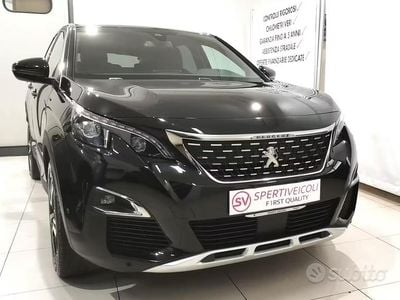 Usata Peugeot 3008 GT-line 130 CV (95 kW) 2018 Nero SUV