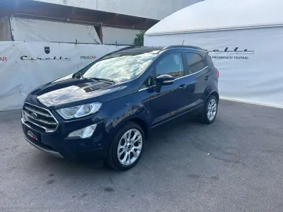 Usata Ford Ecosport ST-Line 125 CV (91 kW) 2021 Blu/azzurro SUV