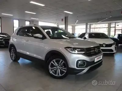 Usata VW T-Cross Advance 95 CV (69 kW) 2019 Grigio SUV