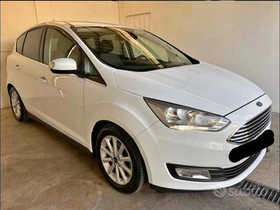 Usata Ford C-MAX Titanium S 120 CV (88 kW) 2018 Bianco Monovolume