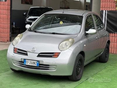 Usata Nissan Micra Acenta 82 CV (60 kW) 2004 Grigio Utilitaria