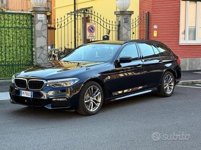 Begagnad BMW 520 M Sport 190 HK (139 kW) 2018 Blå Kombi