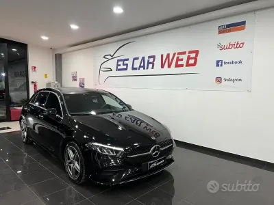 Käytetty Mercedes A200 AMG Line Premium 150 HP (110 kW) 2023 Musta Sedan