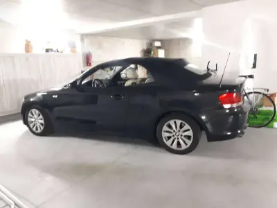 Usata BMW 120 Cabriolet 177 CV (130 kW) 2009 Nero Cabrio