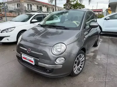 Käytetty Fiat 500 Lounge 69 HP (50 kW) 2015 Harmaa Sedan