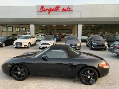 Usata Porsche Boxster 204 CV (150 kW) 1998 Nero Cabrio