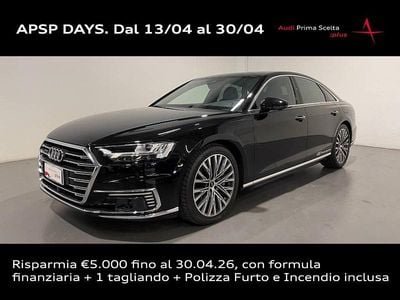 Usata Audi A8 Ambiente 449 CV (330 kW) 2022 Nero Berlina