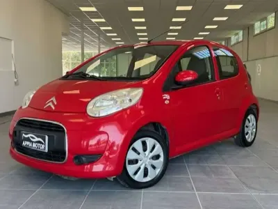 Usata Citroën C1 68 CV (50 kW) 2010 Rosso Utilitaria
