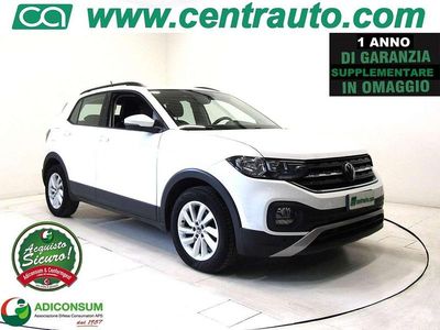 Usata VW T-Cross Style 110 CV (80 kW) 2023 Bianco SUV