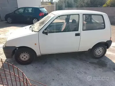 Usata Fiat Cinquecento Young 39 CV (28 kW) 1997 Bianco Utilitaria