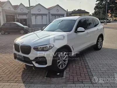 Usata BMW X3 Advantage 184 CV (135 kW) 2019 Bianco SUV