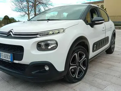 Usata Citroën C3 Shine 75 CV (55 kW) 2017 Bianco Berlina