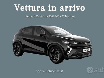 Nuova Renault Captur Techno 100 CV (73 kW) 2025 Nero SUV