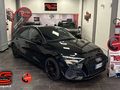 Usata Audi A3 Advanced 150 CV (110 kW) 2020 Nero Berlina