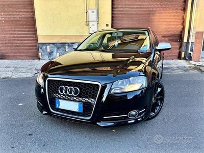 Usata Audi A3 Attraction 140 CV (102 kW) 2011 Nero Utilitaria